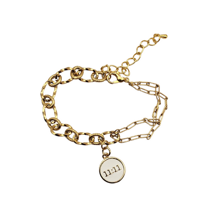 Cartas al Ser – Pulsera/Tobillera de Eslabones Dorados