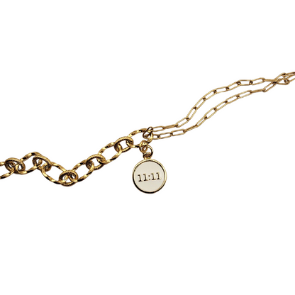 Cartas al Ser – Pulsera/Tobillera de Eslabones Dorados