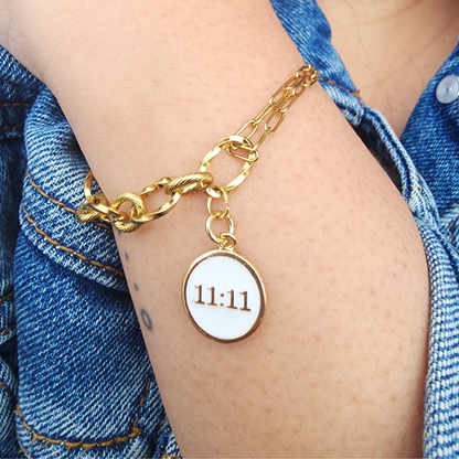 Cartas al Ser – Pulsera/Tobillera de Eslabones Dorados