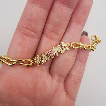 Heart of Mama Bracelet – Two Chain Styles