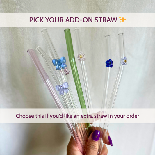Glass Straw Add-On