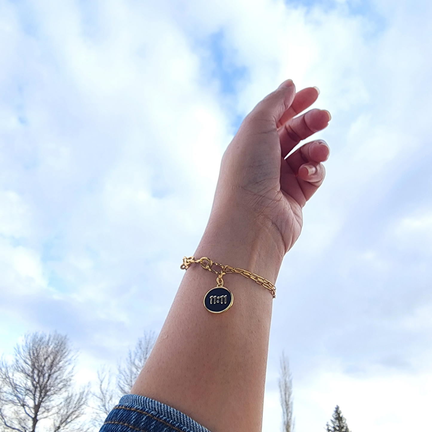 Cartas al Ser – Pulsera/Tobillera de Eslabones Dorados